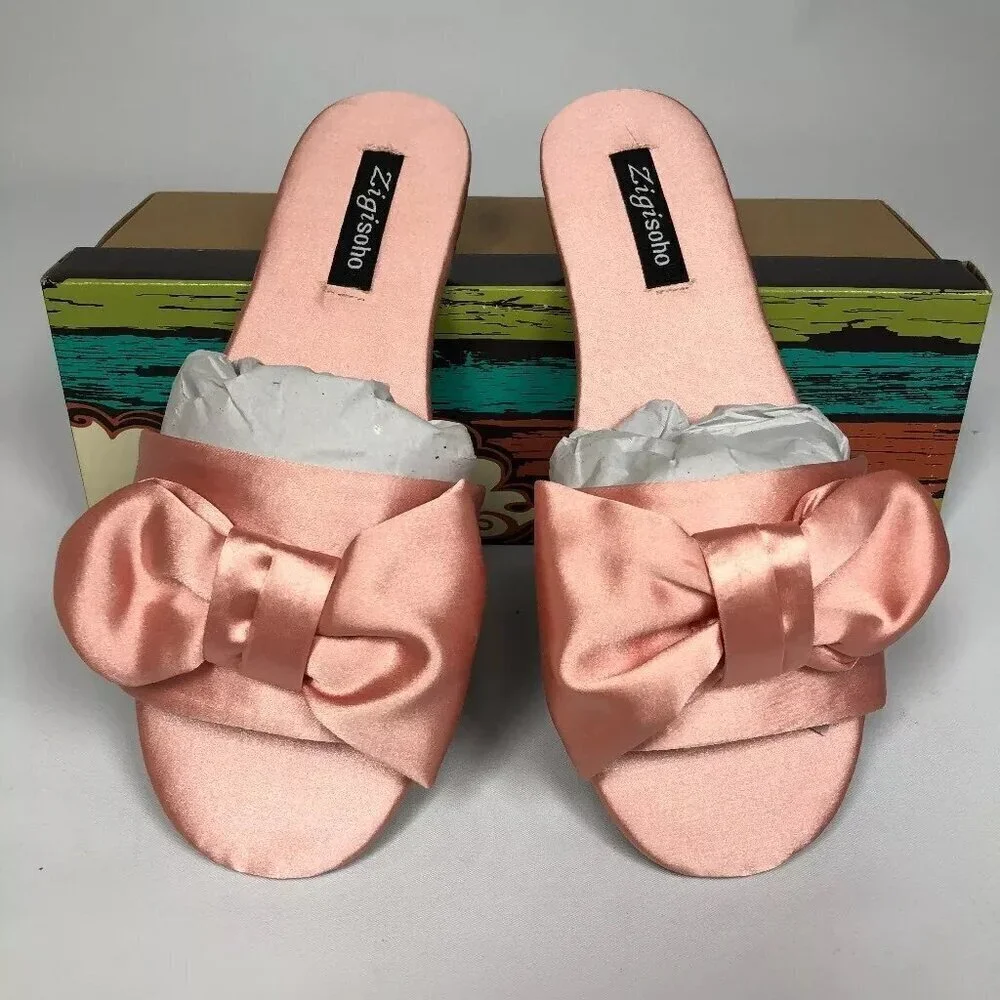 ZIGIny Valiant Flat Sandals Light Pink 7M